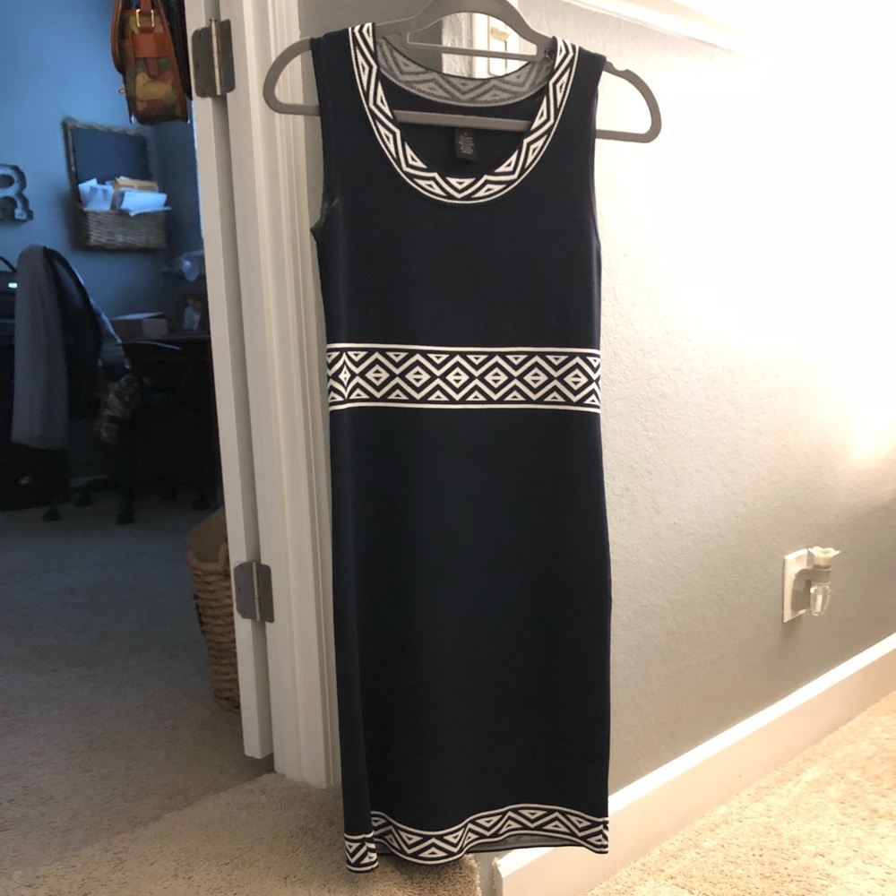 Navy work dress